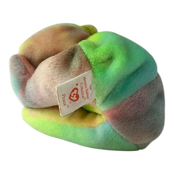 Vintage 1996 Ty Beanie Baby “PEACE” Bear - Picture 9 of 10